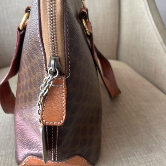 Authentic vintage CELINE large satchel bag M95 (X21) - Picture 8 of 16